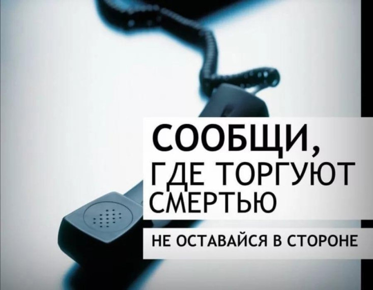 В период с 24 марта по 04 апреля 2025 года на территории Псковской области проводится первый этап Общероссийской акции «Сообщи, где торгуют смертью!».. В период с 24 марта по 04 апреля 2025 года на территории Псковской области проводится первый этап Общероссийской акции «Сообщи, где торгуют смертью!»..